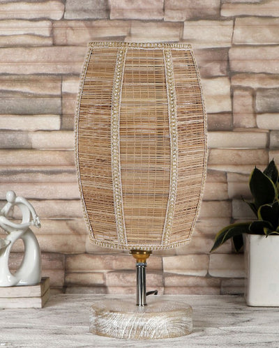 Vindaksh Bamboo Shade Table Lamp