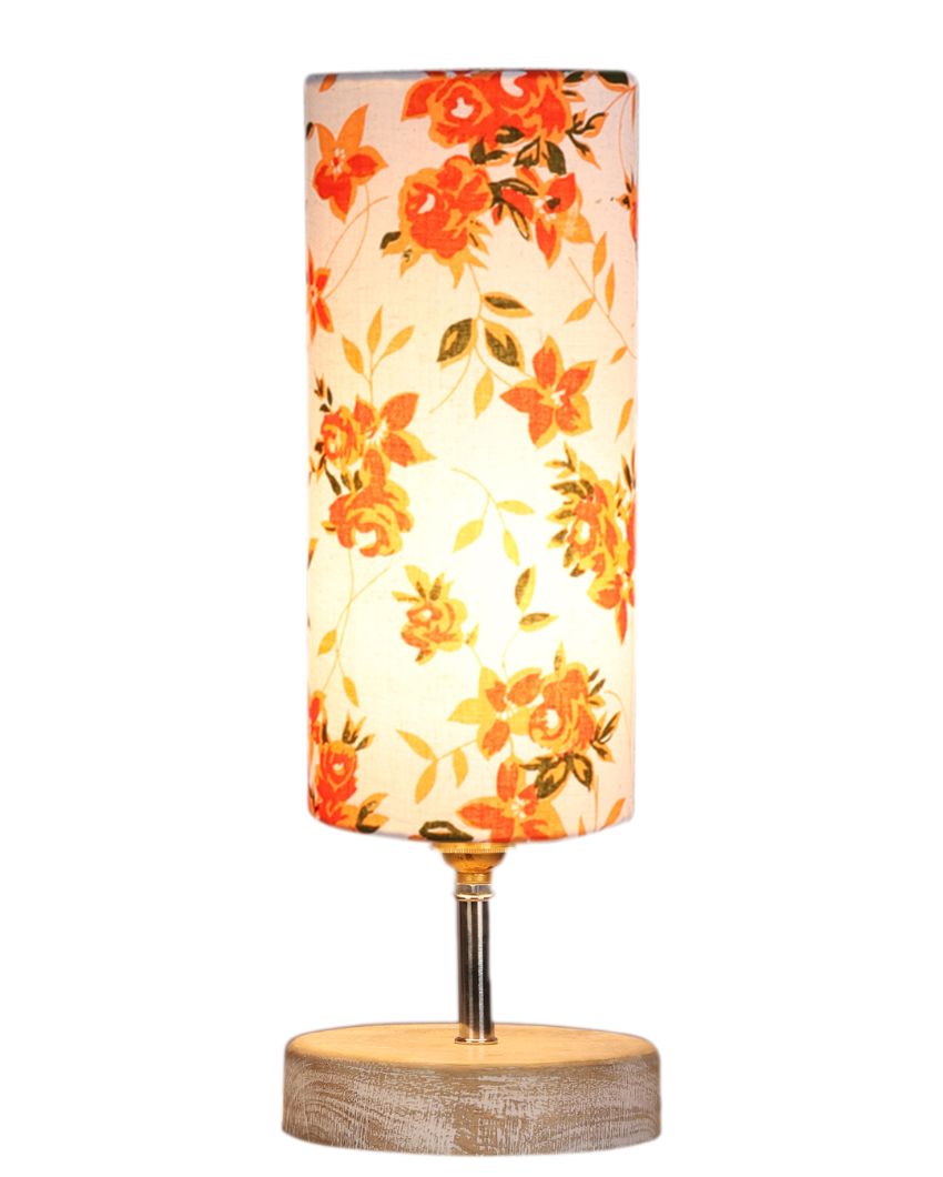 Attractive Cotton Shade Table Lamp - Dusaan