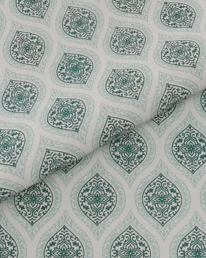 Ethnic Super Jaipuri Print Cotton Fabric Bedding Set | Multiple Colors | King Size | 108 x 87 inches