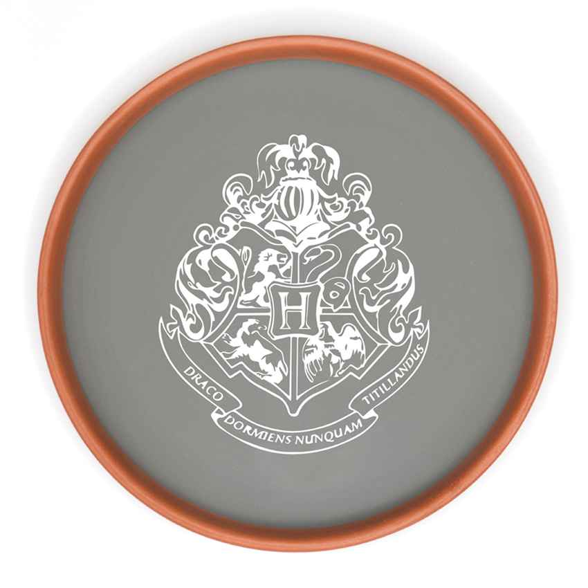 Slytherin Legacy Draco Brown Terracotta Wall Decor Plate | 8 inches