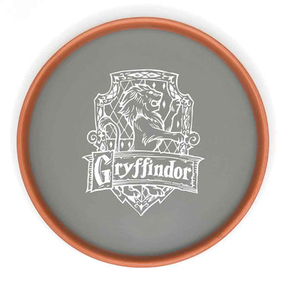 Bravery & Honor Harry Potter Gryffindor Brown Terracotta Wall Decor Plate | 8 inches