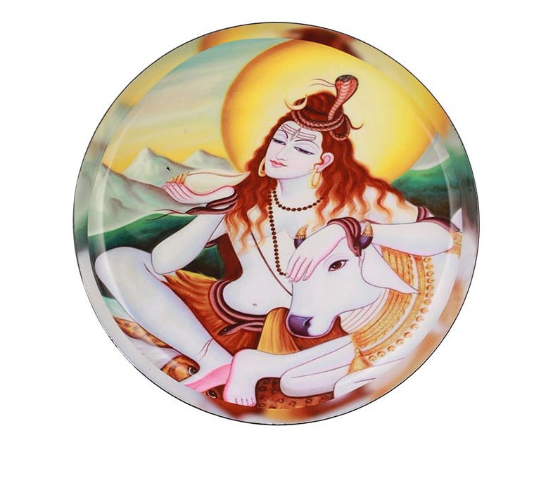 Lord Shiva Wall Art | Set of 2 | 10, 8 inches Default Title