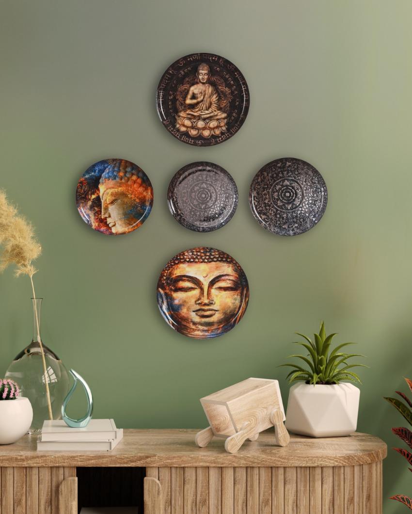 Nirvana Metal Wall Plates | Set Of 5