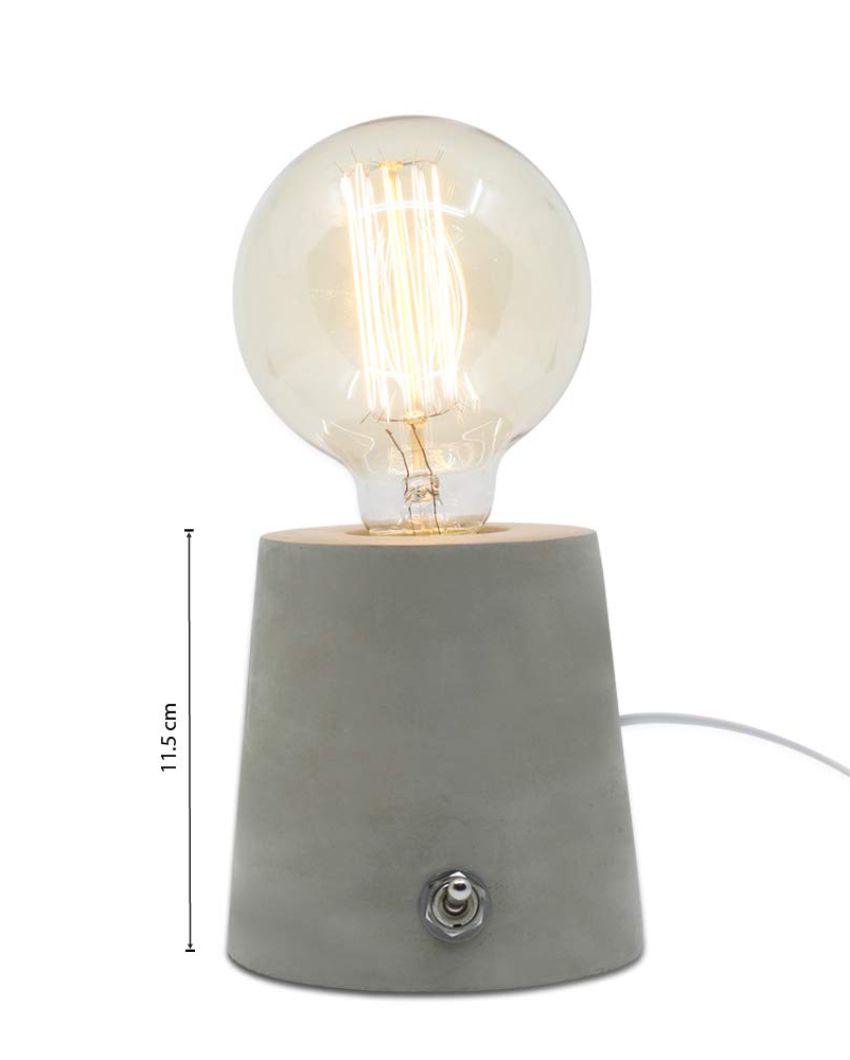 Simple Natrual Cement Base Lamp
