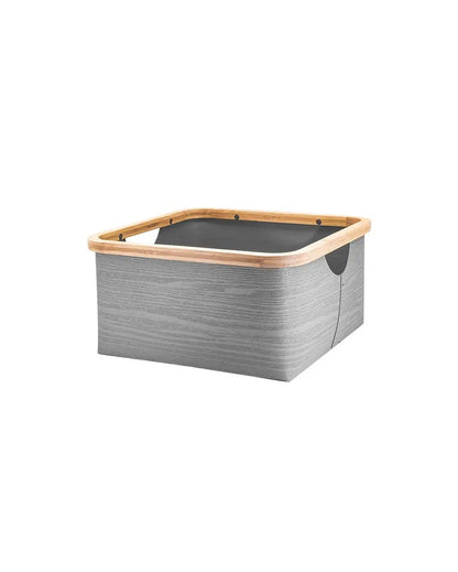 Beautiful Square Polypropylene Plastic Storage Basket 6 Inches