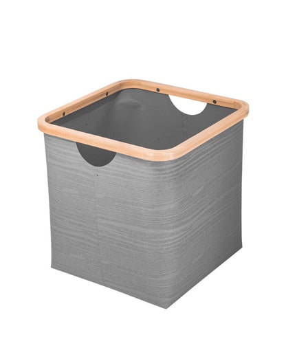 Beautiful Square Polypropylene Plastic Storage Basket 12 Inches