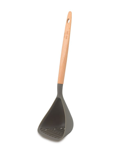 Silicon Masher With Wooden Handle