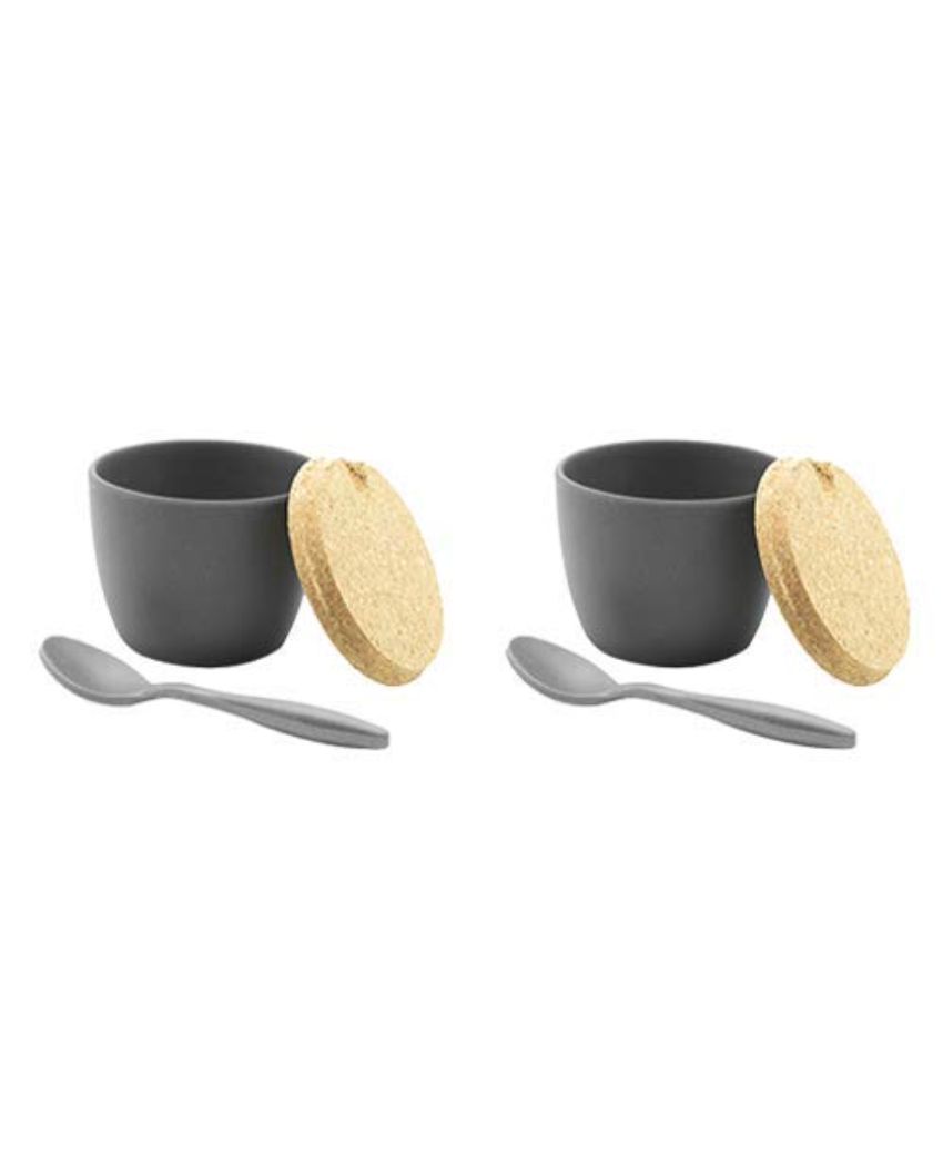 Bamboo Fiber Condiment Bowls | Set Of 2