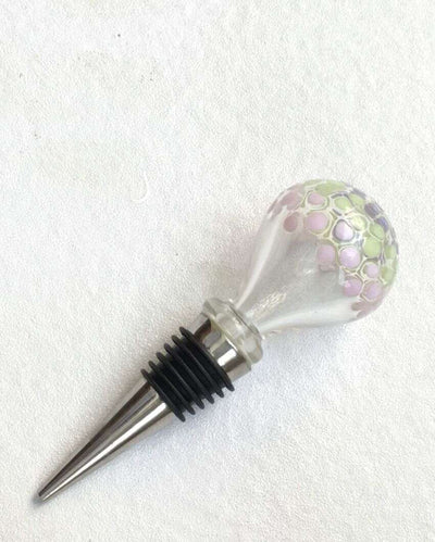 Pastel Glass Wine Stopper