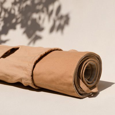Classic Tan Hue Yoga Mat with Bag