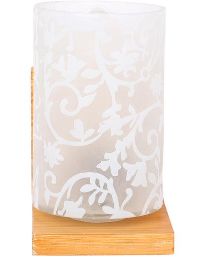Designer Glass & Metal Sconce Wall Lamp Fixture | 8 x 10 inches