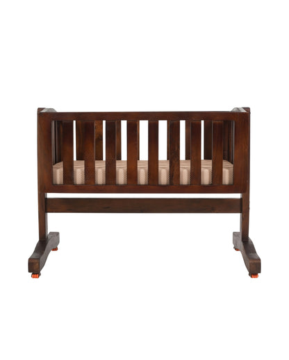 Tranquil Resting Space Elina Swing Cot With Mattress | 40 x 21 x 32 inches