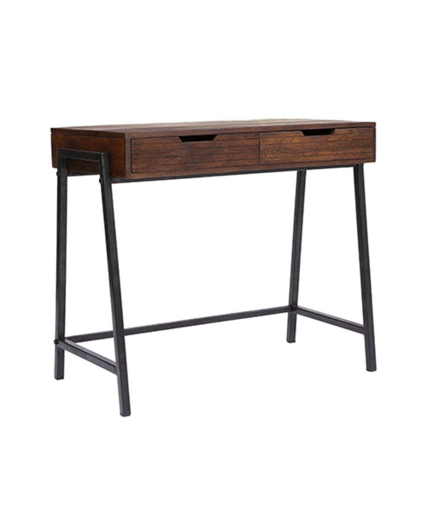 Functional and Stylish Workspace Penny Metal Study Table | 34 x 20 x 31 inches