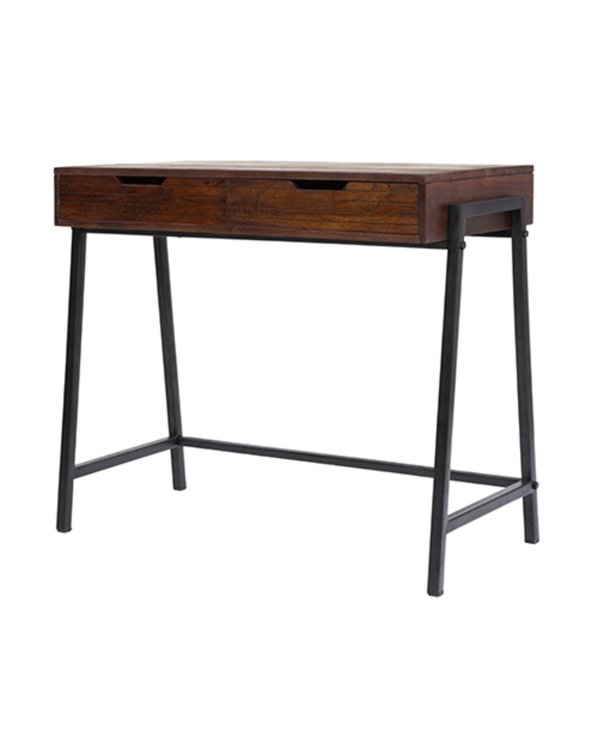 Functional and Stylish Workspace Penny Metal Study Table | 34 x 20 x 31 inches