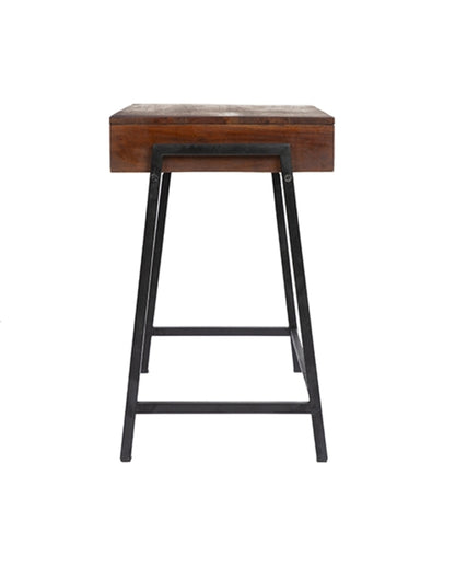 Functional and Stylish Workspace Penny Metal Study Table | 34 x 20 x 31 inches