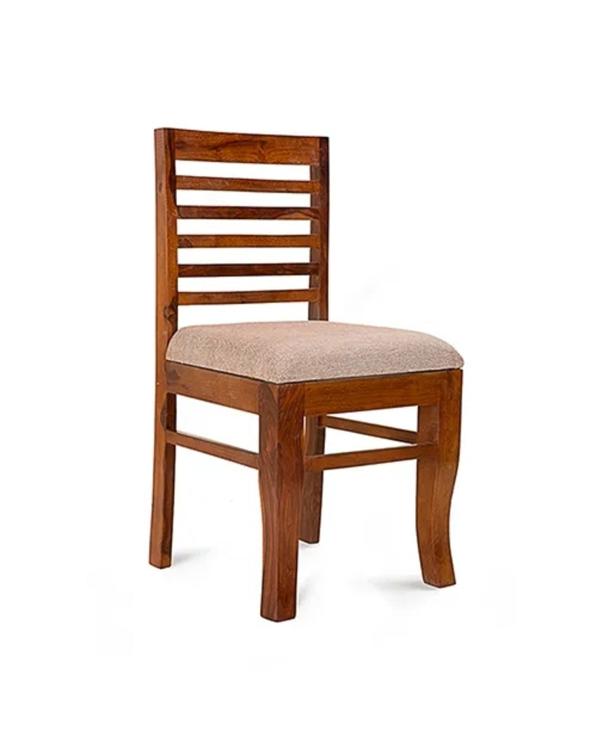 Cozy and Rustic Dining Area Western Wooden Chair | 17 x 36 inches