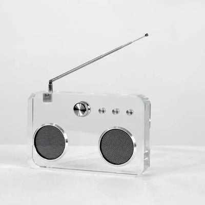 Retro The Crystal Collectible Radio | 8 x 2 x 6 inches