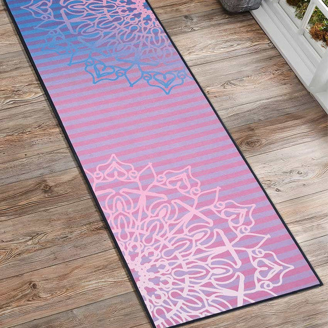 Lightweight & Durable Non-Slip Yoga Mat with Padded Carry Bag | 70 x 23 inches