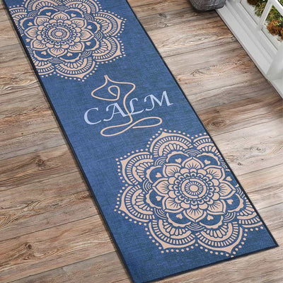 Lightweight & Durable Non-Slip Travel Yoga Mat with Carry Bag | 70 x 23 inches