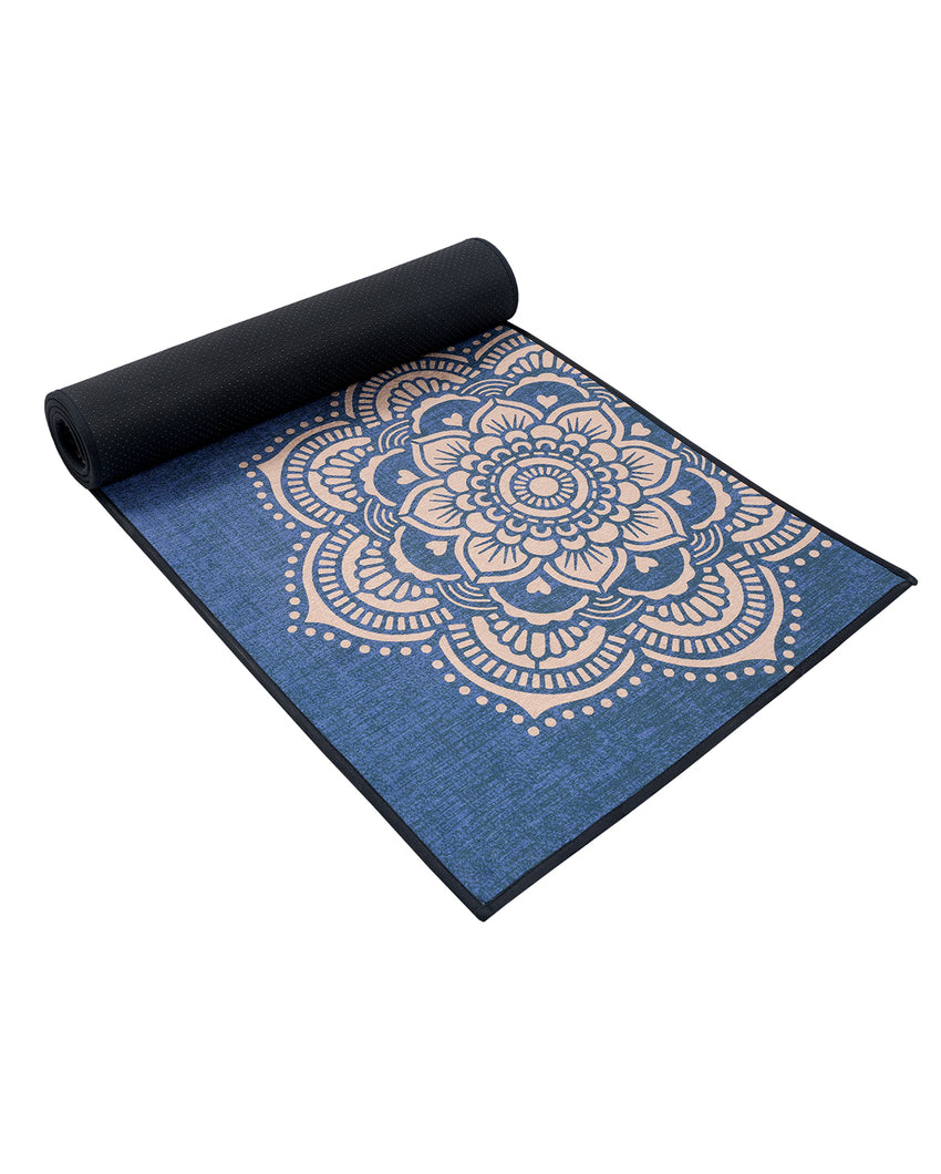 Lightweight & Durable Non-Slip Travel Yoga Mat with Carry Bag | 70 x 23 inches