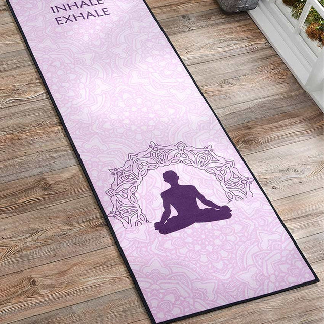 Lightweight & Durable Non-Slip Yoga Mat with Adjustable Carry Bag | 70 x 23 inches