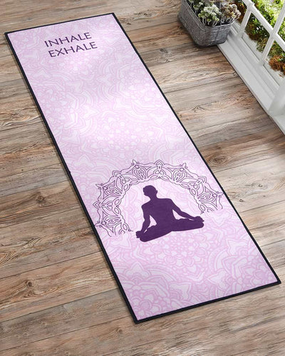 Lightweight & Durable Non-Slip Yoga Mat with Adjustable Carry Bag | 70 x 23 inches