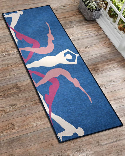 Lightweight & Durable Non-Slip Yoga Mat with Carry Bag for Pilates | 70 x 23 inches