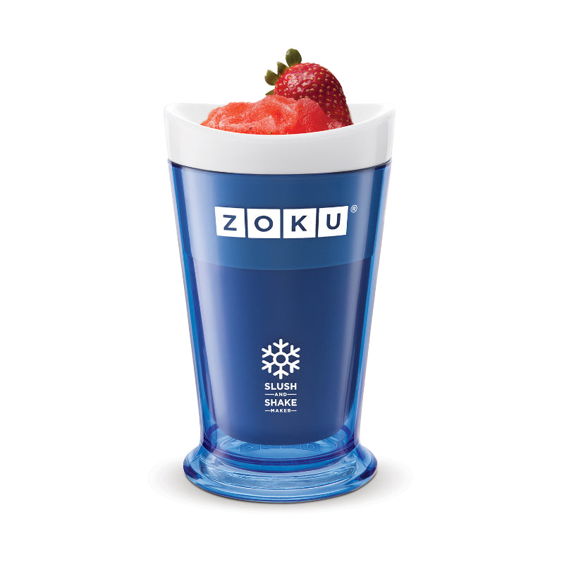 Slush and Shake Maker with 1 Spoon | 240ml | Multiple Colors Blue
