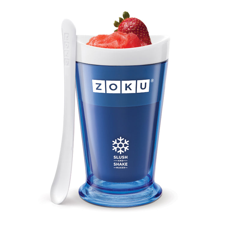 Slush and Shake Maker with 1 Spoon | 240ml | Multiple Colors Blue