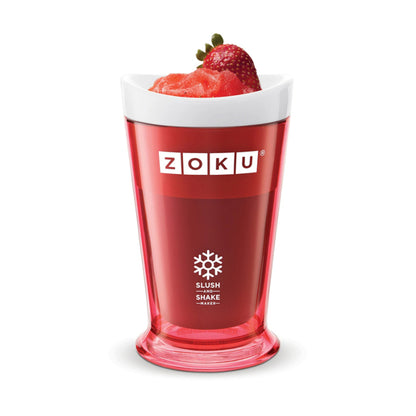 Slush and Shake Maker with 1 Spoon | 240ml | Multiple Colors Red