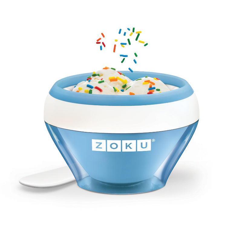 Ice Cream Maker with 1 Spoon | 150ml | Multiple Colors Blue