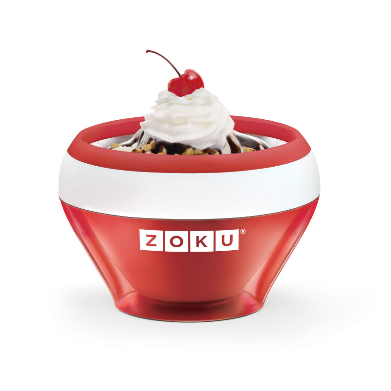 Ice Cream Maker with 1 Spoon | 150ml | Multiple Colors Red