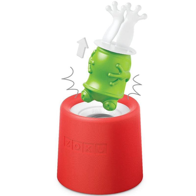 Frog Red Mold Base Green Ice Pop Maker Default Title