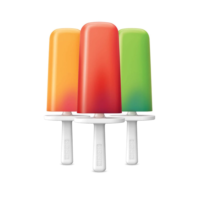 Orange Mod Ice Pop Maker with 6 Popsicle Molds Default Title