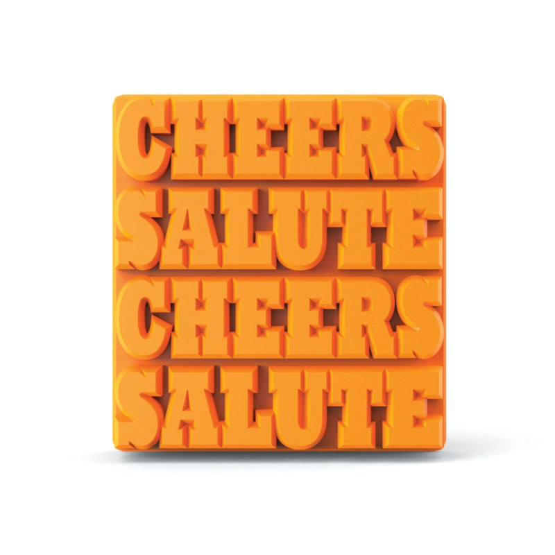 Cheers Salute Silicone Orange Ice Mold Tray | Set of 4 Default Title