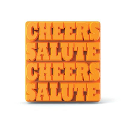 Cheers Salute Silicone Orange Ice Mold Tray | Set of 4 Default Title