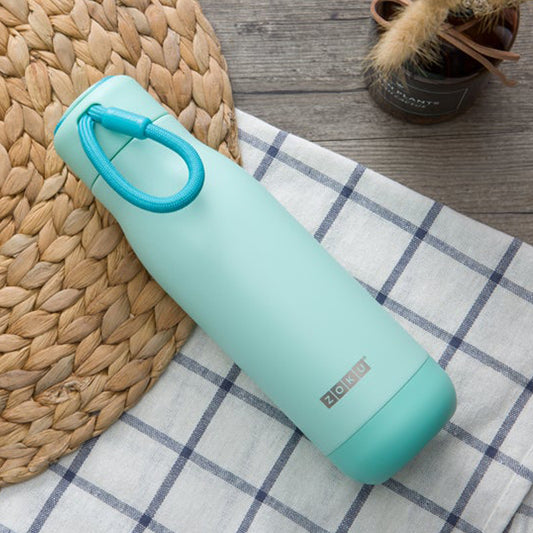 Classic Stainless Steel Vaccum Insulated Water Bottle | 500ml | Multiple Colors Aqua
