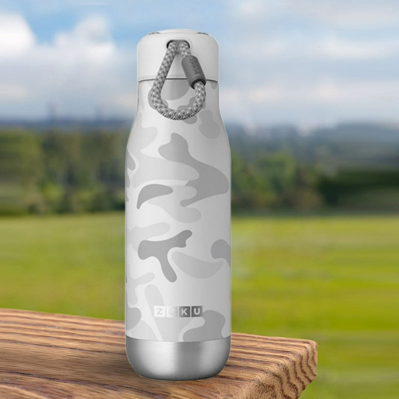 Vela Camo Stainless Bottle Default Title