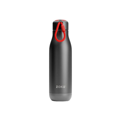 Powder Coated Stainless Steel Vaccum Insulated Water Bottle | 700ml | Multiple Colors Black