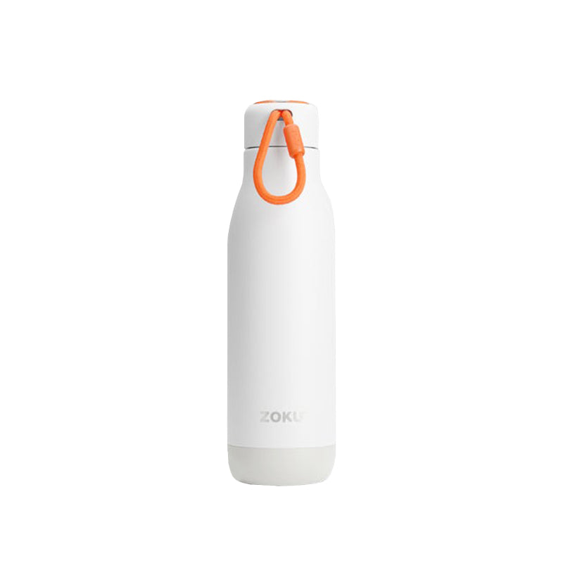 Powder Coated Stainless Steel Vaccum Insulated Water Bottle | 700ml | Multiple Colors White