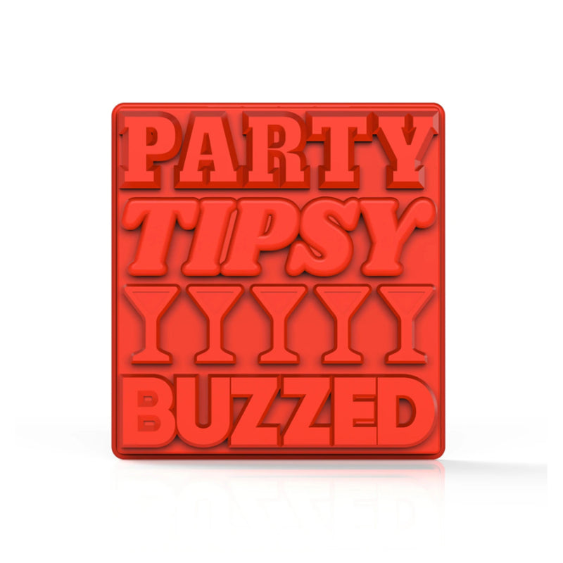 Party Silicone Red Ice Mold Tray | Set of 4 Default Title