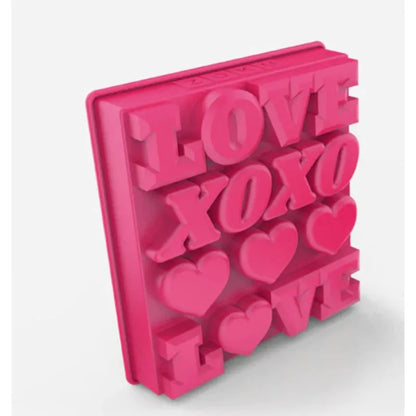 Love Pink Silicone Ice Mold Tray  | Set of 4 Default Title