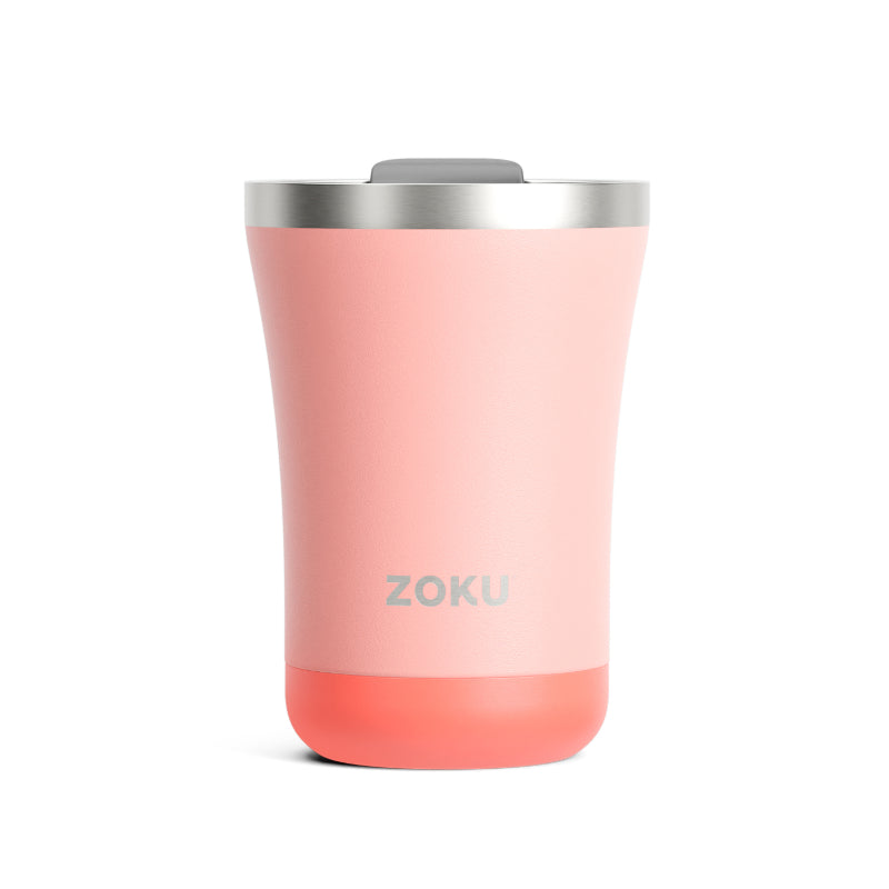 3 in 1 Stainless Steel Vaccum Insulated Tumbler | 350ml | Multiple Colors Pink