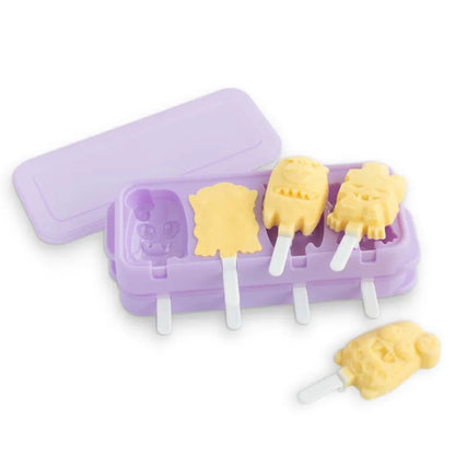 Monster Purple Ice Pop Maker Tray with 4 Popsicle Molds Default Title