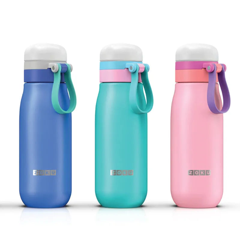 Zoku Ultralight Stainless Steel Bottle Blue