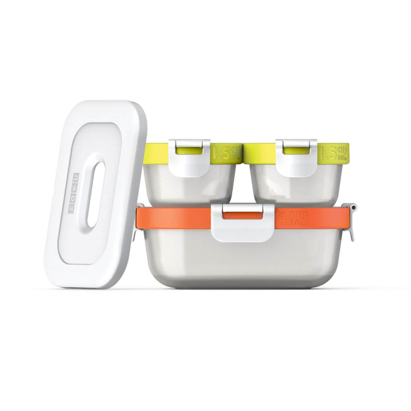 Neat Stack Interchangeable Food Storage Containers | Set of 7 Default Title