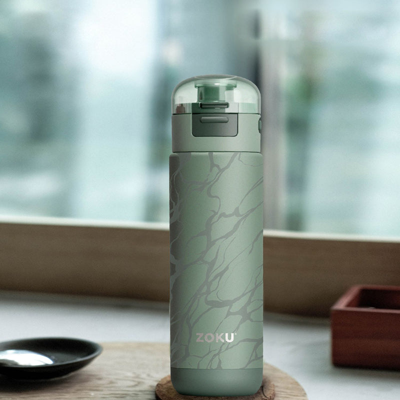 Vacuum Insulated Sports Bottle | 500ml Green