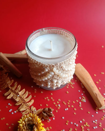 Warm Zuri Sandalwood Jar Candle | 3 x 3 inches