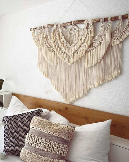 Bend Large Macrame Wall Hanging Wedding Decor | 50 x 42 inches