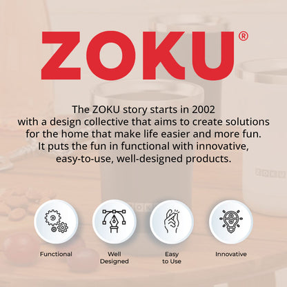 Zoku Travel Hand Wipe Silicone Pocket Dispensers | 25 Wipes | Multiple Colors | 5 inches